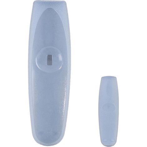 Housse de protection transparente antidérapante et antichoc pour télécommande Housse de protection en silicone pour télécommande de télévision, salon ou chambre (1/5)