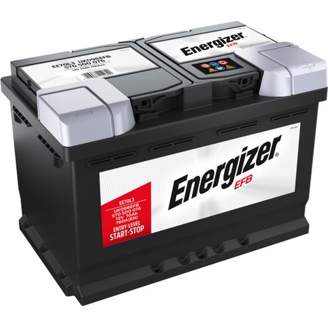 Batterie ENERGIZER PREMIUM EFB EE70L3 12 V 70 AH 650 AMPS EN (1/2)