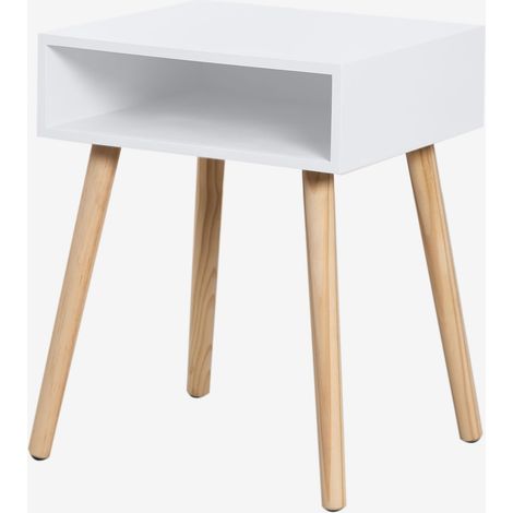 Comodino 40x35 cm in legno Zente SKLUM            
