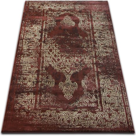 Teppich DROP JASMINE 456 Rost/Dunkelbeige  red 133x190 cm