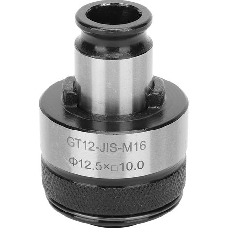 Mandrin à pince GT12-JIS-M16 avec protection contre les surcharges, couple réglable, porte-outil à changement rapide pour visserie.