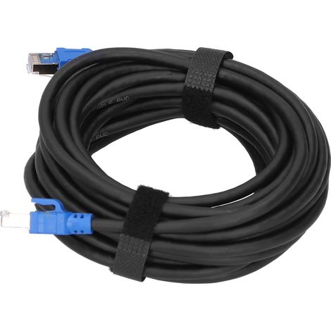 Câble Ethernet Cat8 40Gbps 2000MHz Doré RJ45 pour Réseaux, Routeurs et Hubs (8m) (1/5)