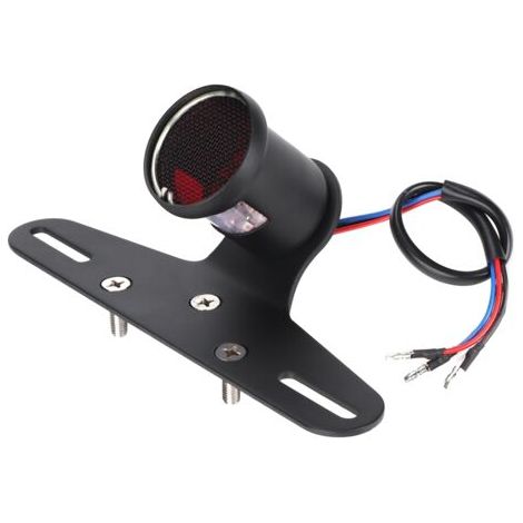 DEESSE SHOP-aqxreight Feu de Stop Arrière Universel LED pour Motos, Style Vintage, avec Support de Plaque D'immatriculation, pour, ATV (1/5)