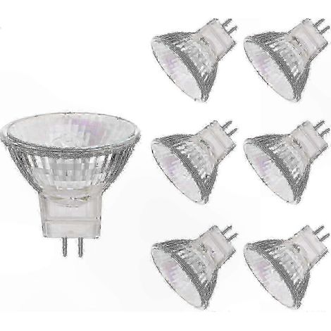 Lot de 6 Spots Halogènes MR11 GU4 20W 12V pour Éclairage Ponctuel (1/5)