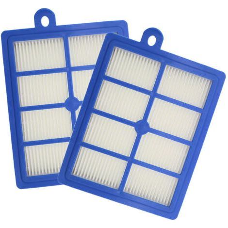 FENOPLASTICAJeu de 2 filtres HEPA de remplacement compatibles avec les aspirateurs Electrolux Philips (1/5)