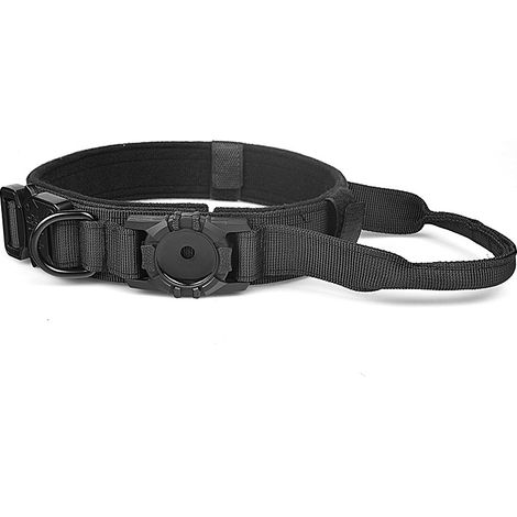 Collier réglable en nylon pour chien avec support AirTag (1/5)