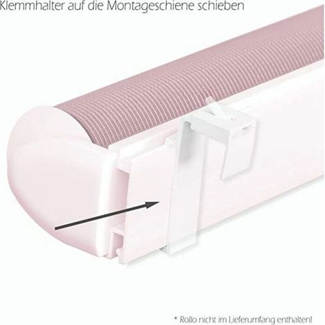 Support de serrage pour store enrouleur Duo, store enrouleur, mini store enrouleur, sans perçage, réglable de 1,5 à 2 cm, 1 paire (1/5)