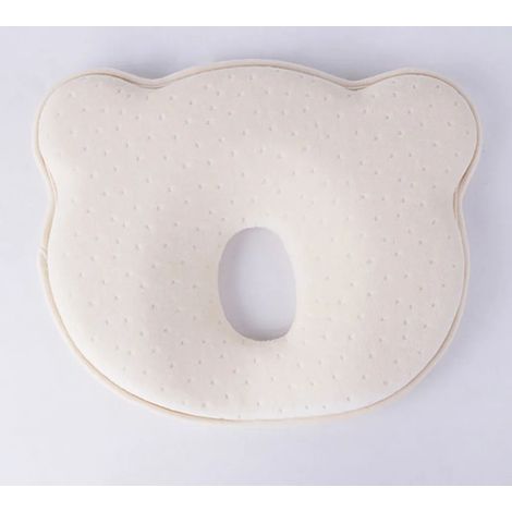 Coussin orthopédique bébé anti-plagiocéphalie, oreiller mémoire de forme pour tête plate, matelas mousse à mémoire, 1 pièce, prévention déformation crânienne