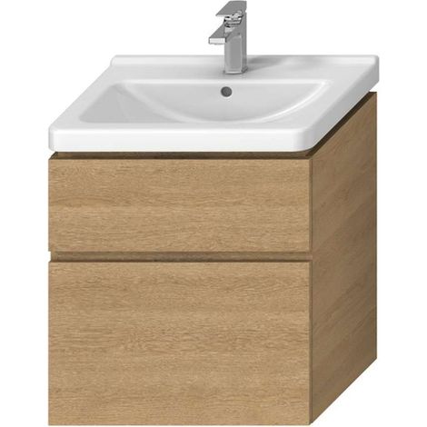 Jika Cubito Pure - Mueble de lavabo 64x68 cm, roble H40J4244025191 (1/4)