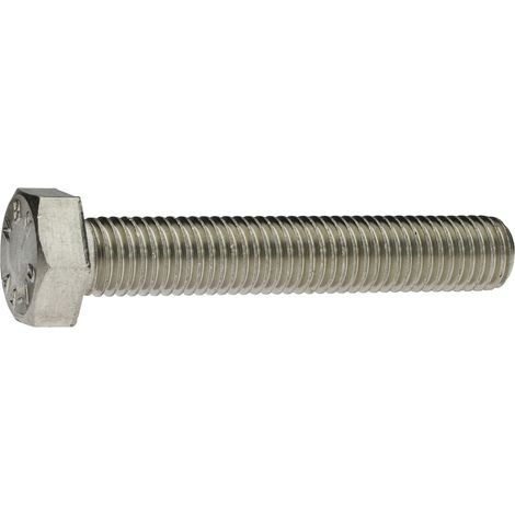 Reidl DIN 933 Sechskantschraube mit Gewinde bis Kopf M 20 x 40 1.4571 blank