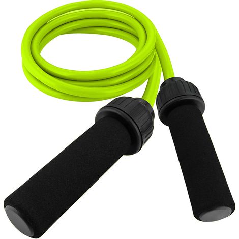 Corde à Sauter Poids - Poignées Ergonomiques en Mousse Antidérapante - Pour Entraînement Fitness et Renforcement Musculaire - 1 Pièce (1/5)