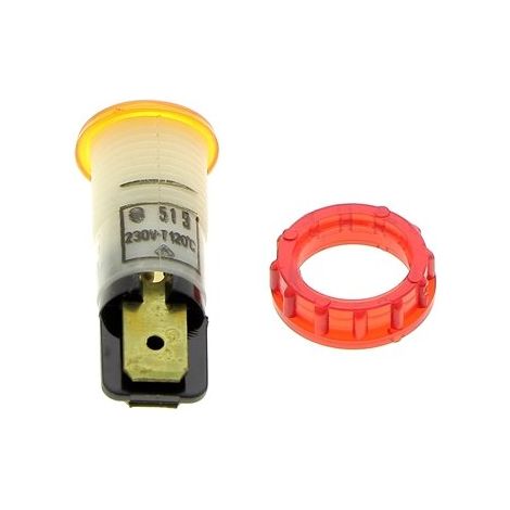 VOYANT ORANGE A COSSES pour FOUR BRANDT - 76X3314 (1/2)