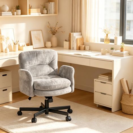 Moderne, drehbare Zusatzstuhl – Stuhl für Schlafzimmer, Wohnzimmer oder Esszimmer, elegantes und funktionales Design für Garderobe oder persönlichen Raum