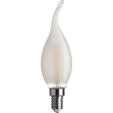 Ampoule LED Coup de Vent E14 4,5W – 470 lm – 4000 K – Verre Dépoli – Filament – Équivalente 40 W