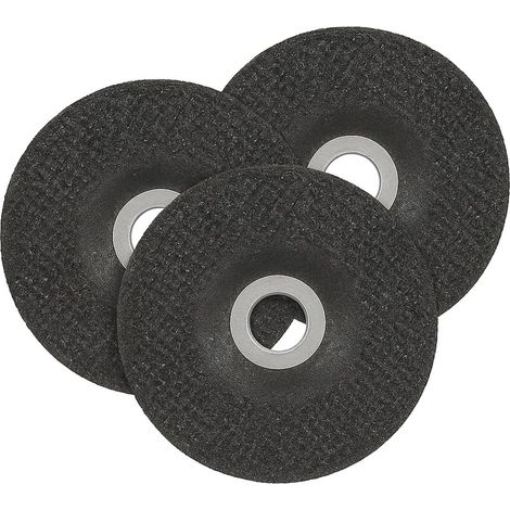 Lot de 3 meules abrasives pour marbre Ø115 x 3,2 mm – Disque de coupe Centre déprimé pour meuleuse d'angle – Trou 22,2 mm – Coupe propre et précise sur marbre et pierre (1/4)