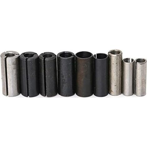 Mandrin de fraisage pour fraiseuse (lot de 1, 9 pièces n° 1 à n° 9) (1/3)