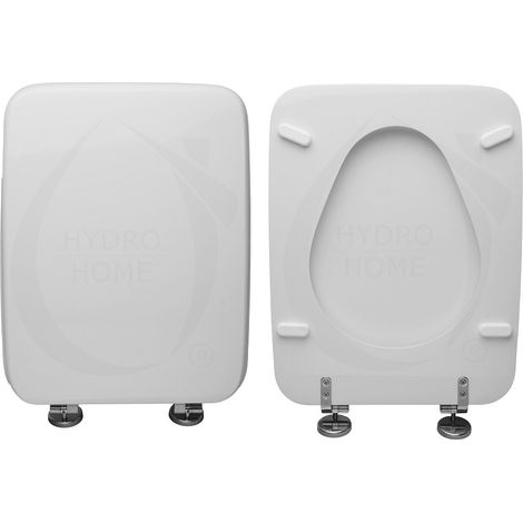 Copriwater Velara Ideal Standard legno rivestito in resina poliestere Bianco I.S. (1/4)