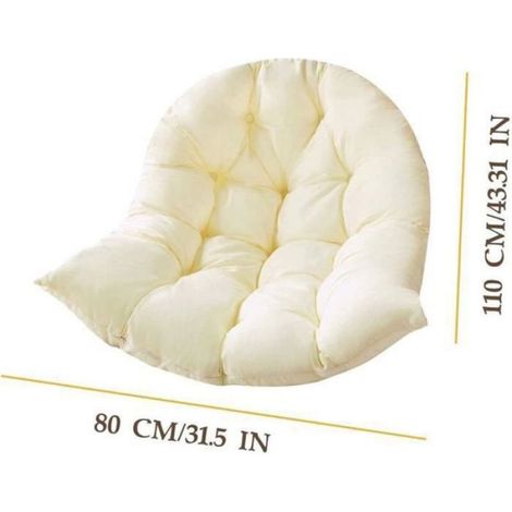 Coussin Balançoire - Panier Suspens - Hamac Et Chaise Extérieur - 90 x 120 cm - Imperméable - 1 Pièce (1/4)