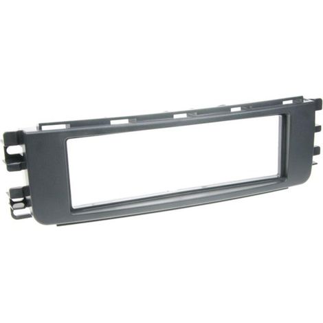 Support autoradio 1DIN compatible avec Smart Forfour 04-06 Noir