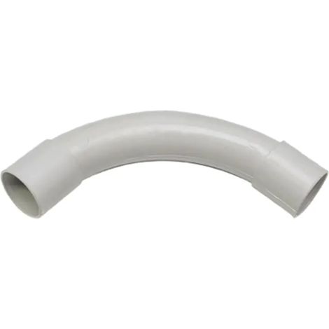 Curva a 90° IP65 Ø25mm TUBACVT00025GX per ambienti esterni umidi