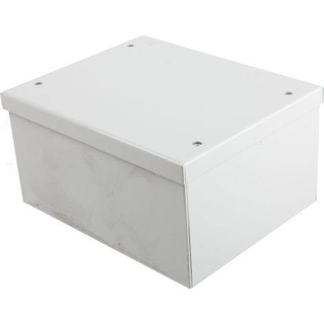 Boîtier d'instrumentation RS PRO en Acier laminé à froid Gris, dim. ext. 120 x 150 x 80mm ( Prix pour Boîte de 1 )