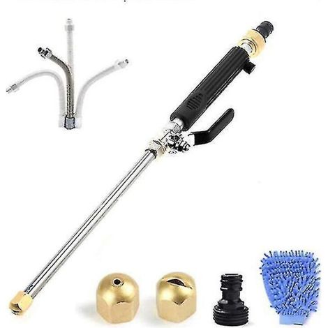 Set mit 6 Hochdruck-Spritzpistolen für Garten- und Auto-Hochdruckreiniger (schwarz) (1/5)