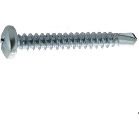 Ultima Tornillo Autoperforante Acero Galvanizado Blanco 4,8x19 mm