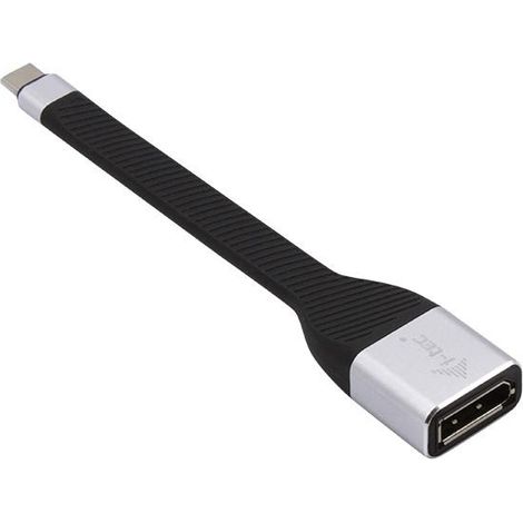 i-tec C31FLATDP60HZ cavo e adattatore video 0,11 m USB tipo-C DisplayPort Nero (1/5)