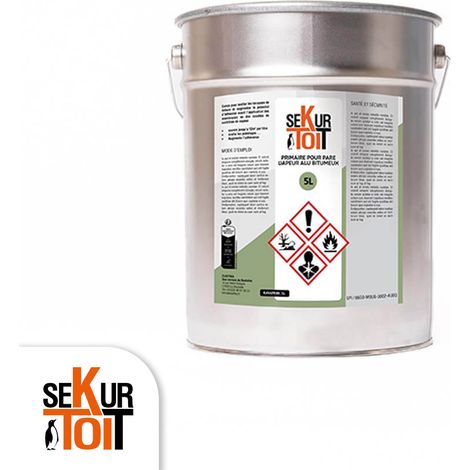 Primaire d’accroche bitumineux aluminium – bidon 5 L – SEKURTOIT (1/2)