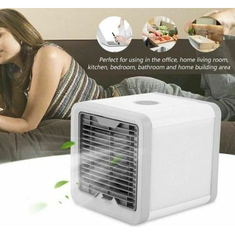 Climatiseur Mobile Arctic Air Ultra USB - Blanc - Refroidisseur d\'air Réglable - Humidificateur - Purificateur (1/4)