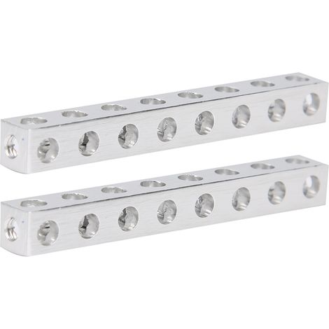 2 Stück 3106‑0008‑0064 8 Löcher 8x8x64mm Quadratischer Träger Roboterstruktur Teil Zubehör (1/5)