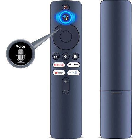XMRM-M3 Télécommande vocale de Rechange pour Xiaomi 4K TV Box S (2ème génération) / (3rd Gen)/Mi Smart TV L55M6-ESG L55M6-ARG MDZ-24-AA (1/5)