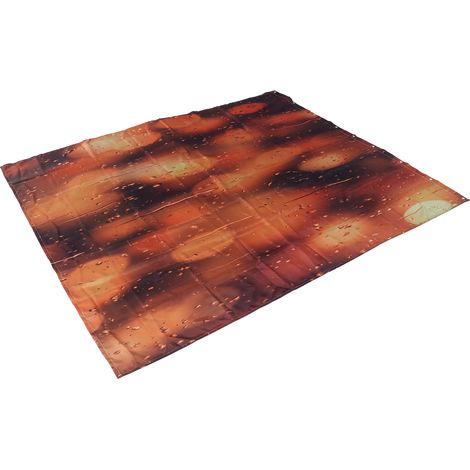 Rideau de douche imperméable épais avec anneaux, design innovant pour salle de bain 150x180 cm (1/5)