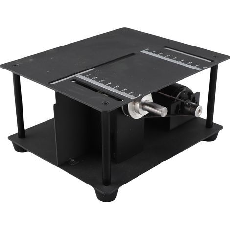 Miniature Multifunctional Table Saw, Electric Cutting Machine with Grinding Wheel, Adjustable Speed, 35mm Depth, For Wood, Plastic, Acrylic (1/5)