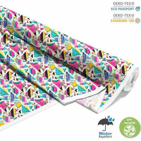 Dekorativer Outdoor-Stoff Oxford - Geometrisches Motiv I DX3541 (1/5)