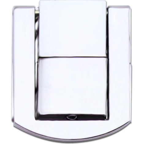 5 Pack Fermeture Fermoir Toggle Verrou pour Loquet Hasp Poitrine Verrou Verrouillage à Boîte En Bois - Argent - 30mm GROOFOO (1/5)