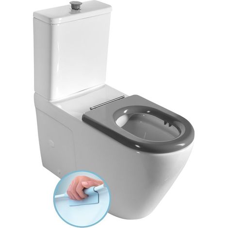 RIMLES MEDIC Fermer Toilettes couple, blanc (1/5)
