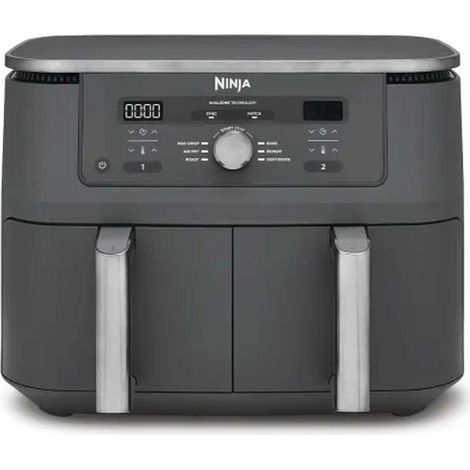 Friggitrice ad aria Ninja DZ400EU Dual Zone 9 5L 2470W grigio