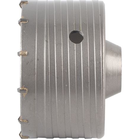 Trépan Béton Pierre Mur Carbure Acier Ouverture Carotteuse Foret Perçage Marteau Électrique 100mm (1/5)