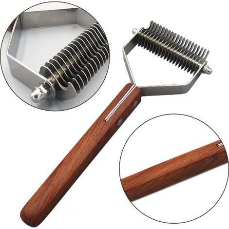 Brosse à poils pour chien avec peigne démêlant pour éliminer les puces-AquaForge (1/5)