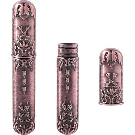 CCYKXAÉtui de Rangement pour Aiguilles à Coudre en Métal en Alliage Vintage Portable pour Aiguilles à Tubes de Poche Enfilage D'Épingles Boîte à Cure Dents (1/5)