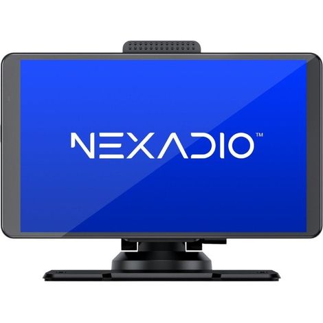Tableta Nexadio CP100 inalámbrica con CarPlay y Android Auto, con FM (1/3)