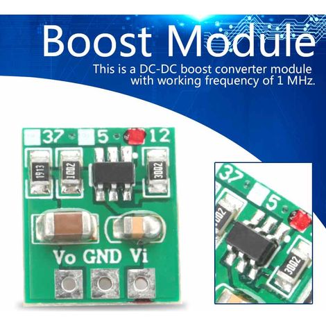 Mini convertisseur DC-DC élévateur de tension, module élévateur 12 V (1/5)