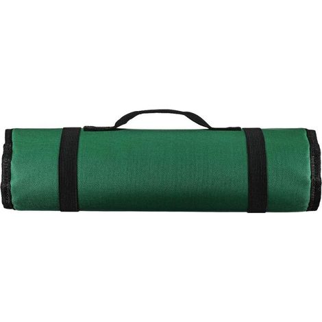 Sac fourre-tout pliable vert pour clés, portable, 22 poches, pour chef et réparateur (1/5)