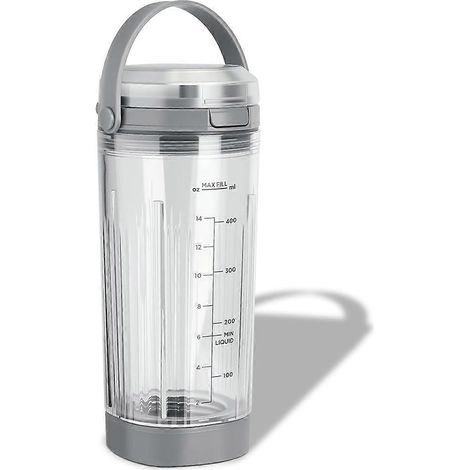 532 ml (18 oz) große Rührschüssel mit Deckel, Ausgießer und Tragegriff, passend für die Ninja Blast BC100 und BC151 Serien. (1/5)