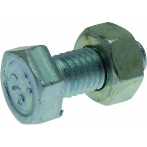 Boulon à tête héxagonale en acier zingué - GFD