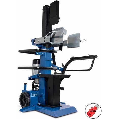 Spaccalegna elettrico verticale 400 v 3150 W 10 t Scheppach compact 10t (1/5)