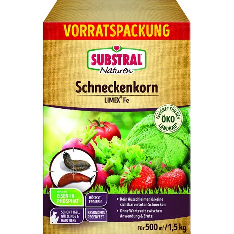 Substral Naturen Schneckenkorn Limex Fe 1,5 kg Schneckenkorn