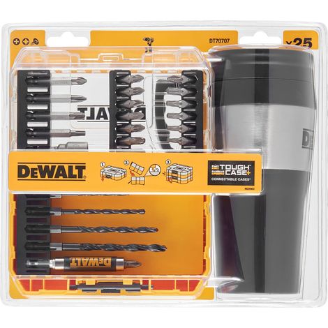 DeWALT DT70707-QZ Set avvitamento e perforazione nero e giallo (1/3)