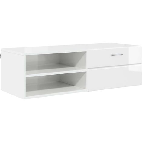 Maison Exclusive - Armario de Madera con cajón brillante 100,5 x (1/5)